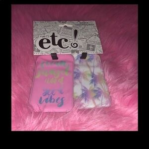 2 pack luggage tags from rue 21